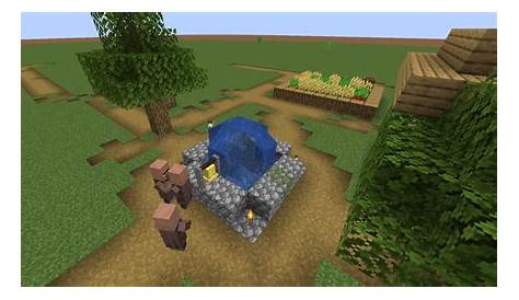 has anyone else seen a village with this fountain/well? : Minecraft