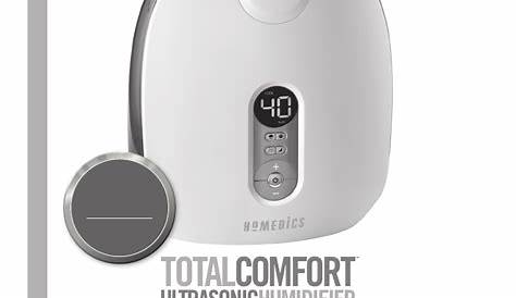 homedics total comfort humidifier manual