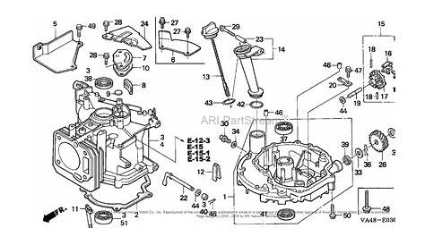 Honda Mower Hrr2169vka Parts Diagram