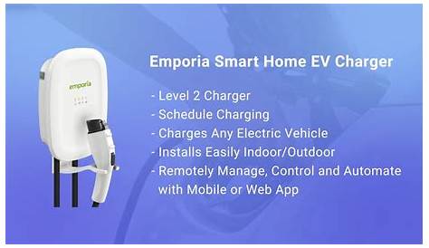 Emporia Level 2, 48 Amp Smart Home EV Charger - YouTube