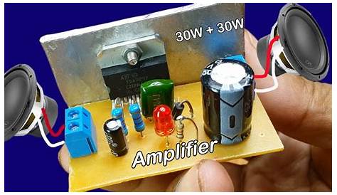 Layout Tda7297 Amplifier Circuit Diagram / Fk 8636 2 Watt Mini Audio