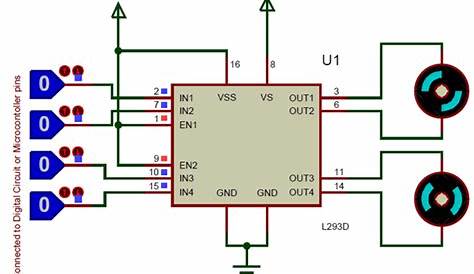 l293d motor driver shield circuit diagram