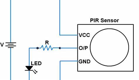 wiring 2 pir sensors diagram