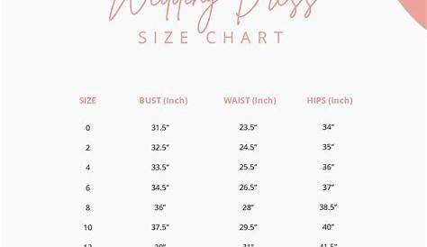 windsor dress size chart