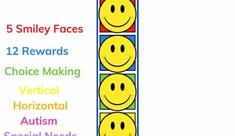 visual behavior chart for autistic child
