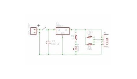 How To Make Portable Mobile Charger With Circuit Diagram - Dip