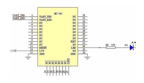 hc 06 bluetooth module schematic