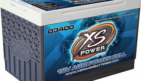 xs power battery chart