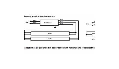 4 lamp 2 ballast wiring diagram