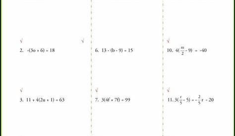 solving inequalities worksheet pdf 7th grade