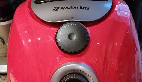 avalon bay air fryer product guide