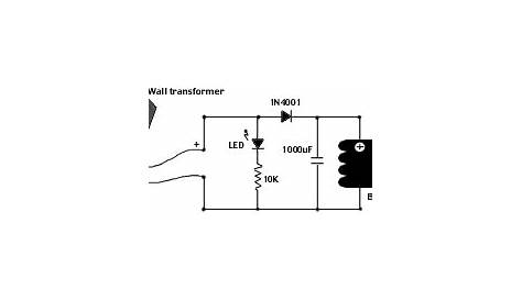 battery circuit diagram input and output