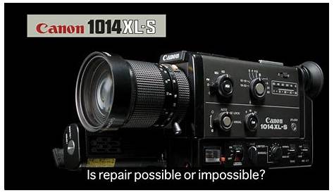 canon 1014xl s camcorder user manual