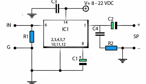 amplifier power supply circuit