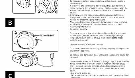 sony wh 1000xm3 manual