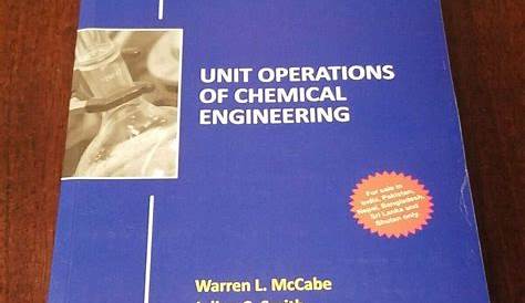 unit operations of chemical engineering 7th edition pdf