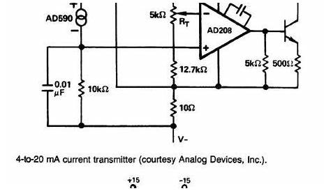 4_to_20_ma_current_transmitter | Circuit diagram, Circuit, Analog devices