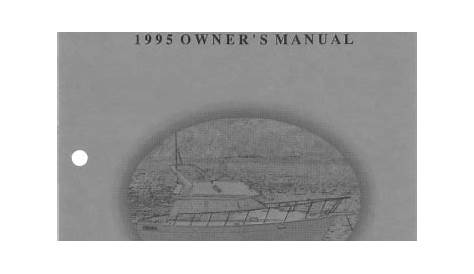 bayliner 1992 motoryacht owner manual
