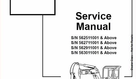 bobcat 430 service manual