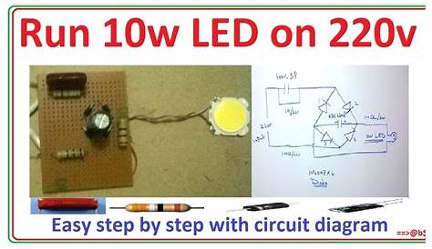 20 watt led driver circuit diagram