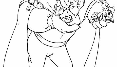 Coloring Pages Of Beauty And The Beast - Coloring Home