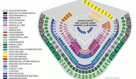 Dodger Stadium Detailed Seating Chart | Www.napma with Dodger Stadium