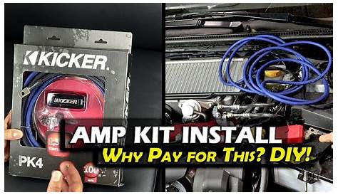 How To Install an Amp Wiring Kit - YouTube