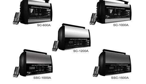Schumacher SC-600A, SSC-1500A, SSC-1000A, SC-1200A, SC-1000A El manual