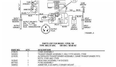 golf cart battery charger wiring diagram