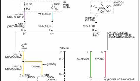 2007 town car wire diagram