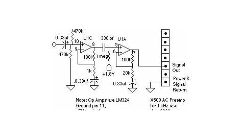 amplifier circuit diagram explanation