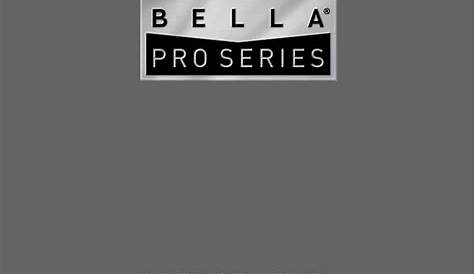 Bella Pro 18 Cup Programmable Coffee Maker, Stainless Steel Owner's