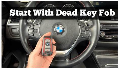 How To Start 2014 - 2019 BMW 4 Series With Dead Key Fob - Remote