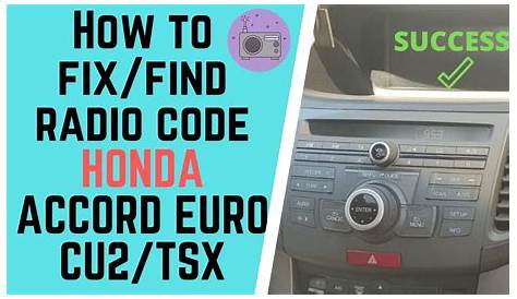 Radio Codes For Honda Civic