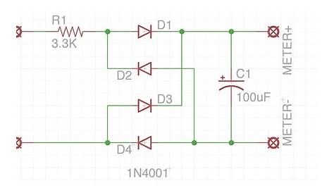 meter in circuit diagram