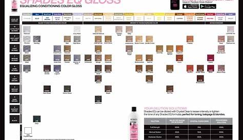 Redken Demi Permanent Hair Color Chart - Lagvard