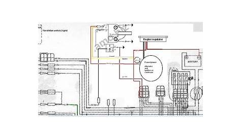 On A Yamaha Rd400 Wiring Diagram
