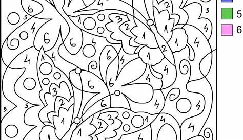 Free Coloring Pages: COLOR BY NUMBER * Coloring pages | Teach