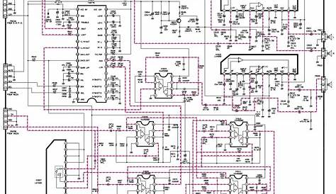Schematic Diagrams: WP32A30 – LG 32 inch CRT TV – Circuit Diagram
