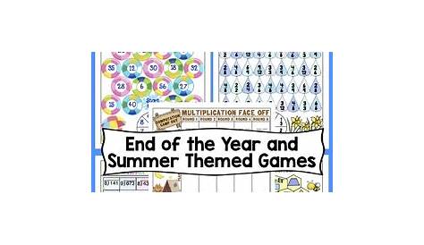 4th Grade Math Games For the Entire Year Mega Bundle by Math Mojo