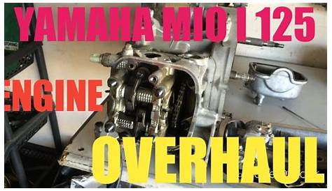 Yamaha MIO I 125 Engine Overhaul Removal /Mio Soul i 125/Mio i 125s