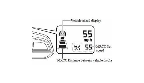 Mazda 3 Owners Manual - Mazda Radar Cruise Control (MRCC) - i-ACTIVSENSE