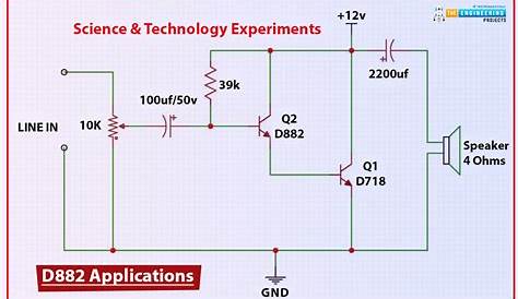D882 Transistor Circuit Diagram - Circuit Diagram