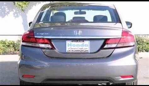 2015 Honda Civic San Jose CA 95129 - YouTube