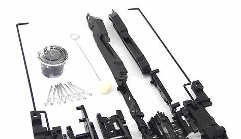 Sunroof Repair Kit Sunroof Track Assembly for 2000-2016 Ford F150 F250