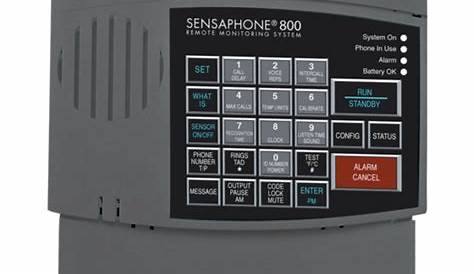 sensaphone 400 manual