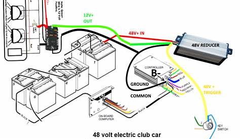Club Car Ds 16v To 12v Voltage Reducer Wiring Diagram