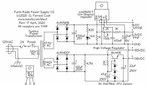 90 vdc power supply schematic