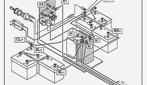 Ez Go Golf Cart Battery Wiring Diagram Free Download Battery Circuit in