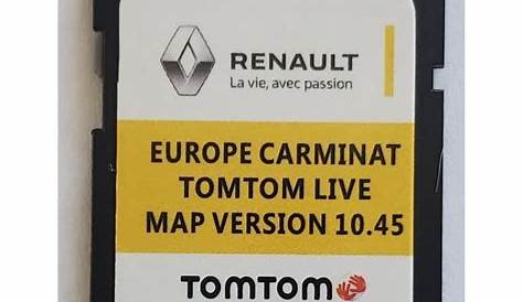 Carte SD GPS Europe 2020 - 10.45 - Renault TomTom Live - Cdiscount Auto